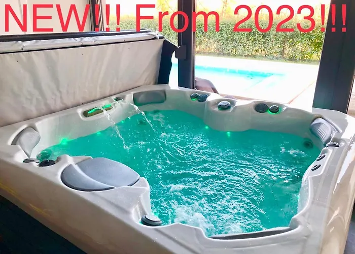 Luxury Hedone With Heated Pool, Welness And Playground *