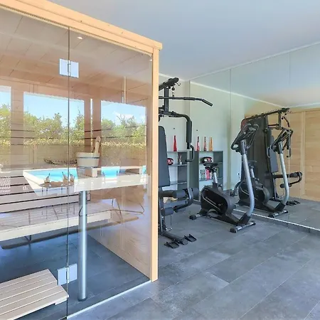 Luxury Hedone With Heated Pool, Welness And Playground * Rakalj